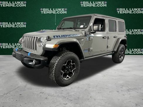Used 2021 Jeep Wrangler Unlimited Rubicon 4xe w/ Steel Bumper Group image 2