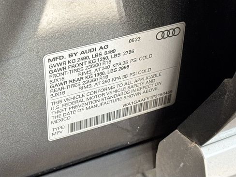 Used 2023 Audi Q5 2.0T Premium w/ Convenience Package AWD/4WD image 34