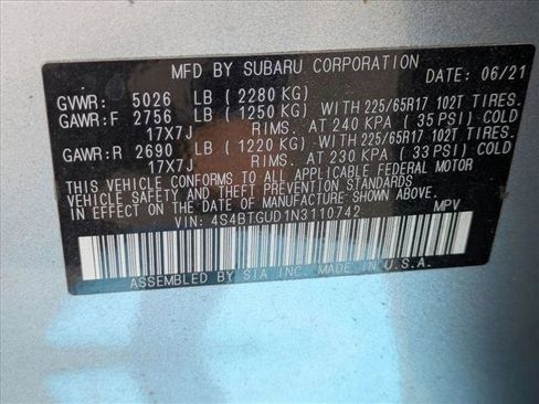 Used 2022 Subaru Outback Wilderness AWD/4WD image 23