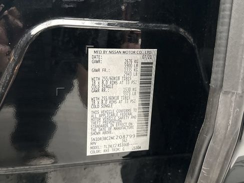 Used 2022 Nissan Pathfinder SV image 22