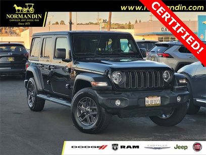 Certified 2024 Jeep Wrangler Sport S