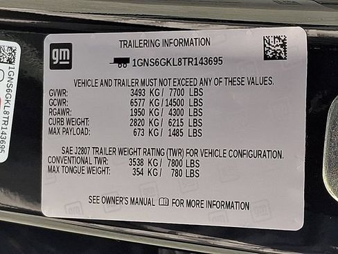Used 2026 Chevrolet Suburban High Country w/ Sun And Tow Package AWD/4WD image 29