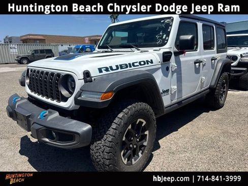 Used 2024 Jeep Wrangler Unlimited Rubicon 4xe AWD/4WD image 1