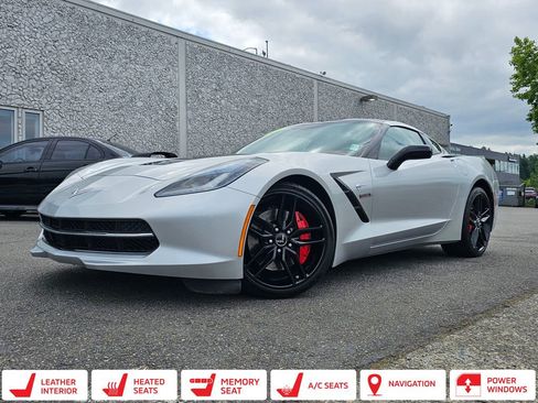 Used 2014 Chevrolet Corvette Stingray Coupe w/ 3LT Preferred Equipment Group RWD image 1