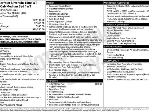 Used 2012 Chevrolet Silverado 1500 W/T RWD image 2