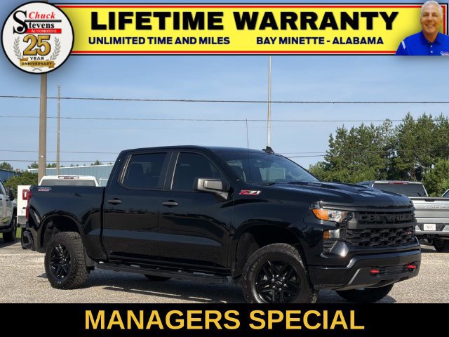 Used 2024 Chevrolet Silverado 1500 Custom Trail Boss AWD/4WD image 1