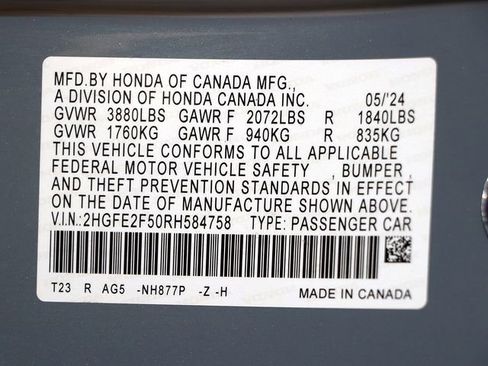 Used 2024 Honda Civic Sport image 36