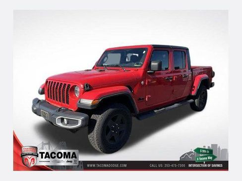 Certified 2021 Jeep Gladiator Sport AWD/4WD image 1