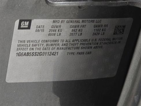 Used 2016 Cadillac ATS Luxury w/ Safety and Security Package image 32