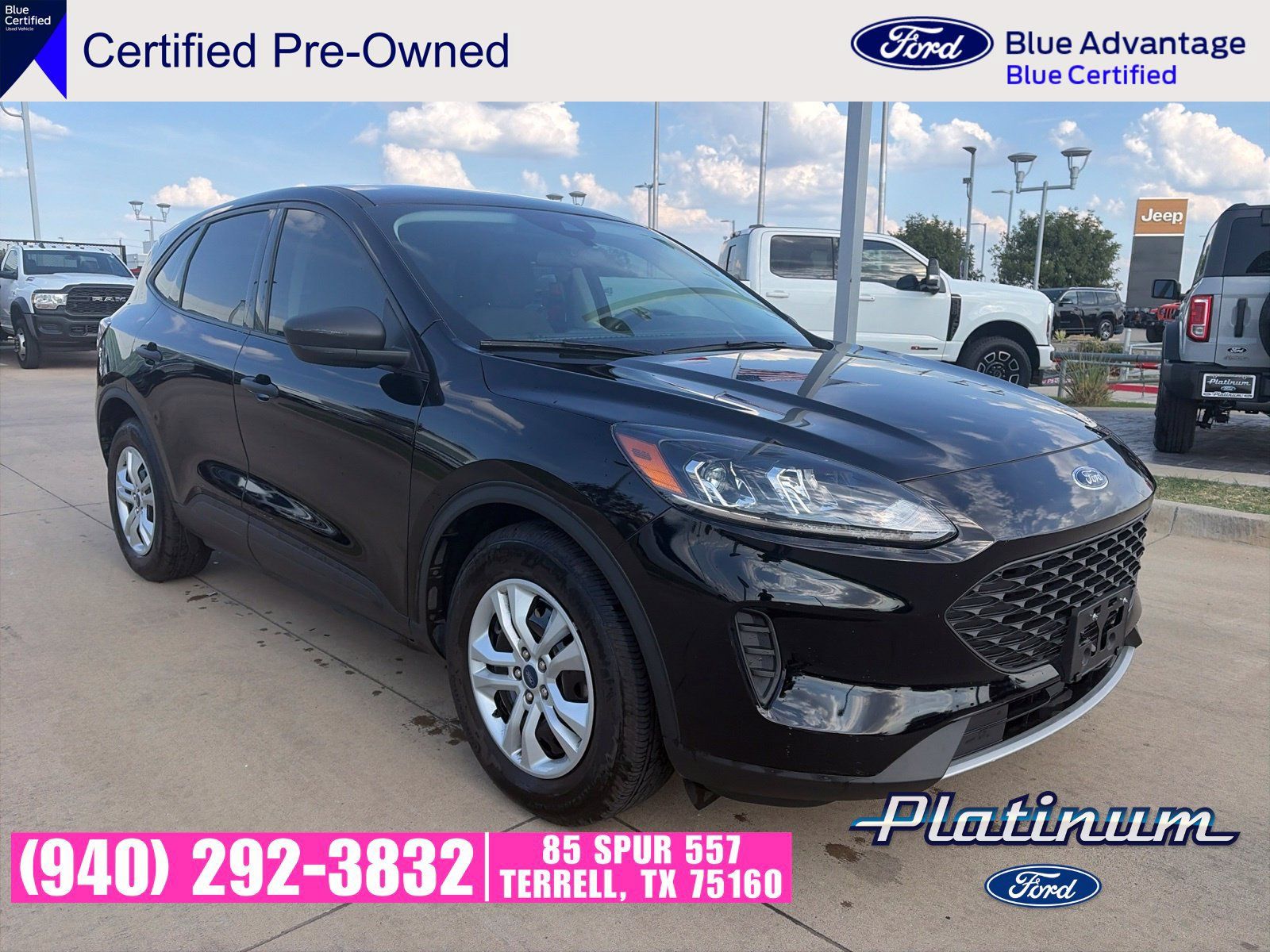 Used 2022 Ford Escape S FWD 360° Tour