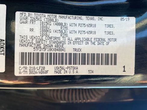 Used 2019 Toyota Tundra TRD Pro image 16