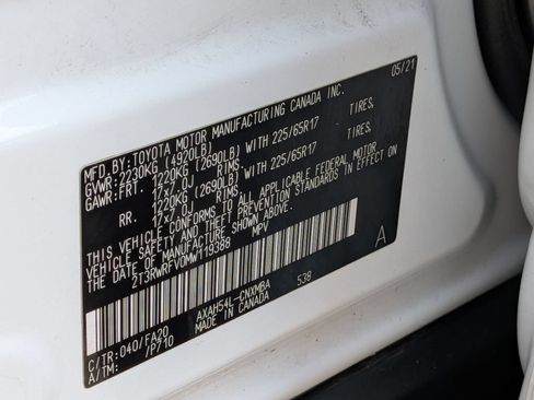 Used 2021 Toyota RAV4 XLE w/ Convenience Package AWD/4WD image 35