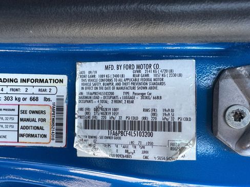 Used 2020 Ford Mustang GT w/ GT Performance Package RWD image 16