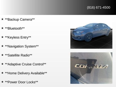 Used 2015 Toyota Corolla S image 78