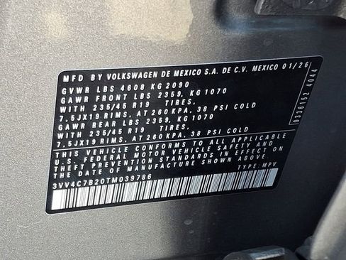 New 2026 Volkswagen Taos SEL image 11