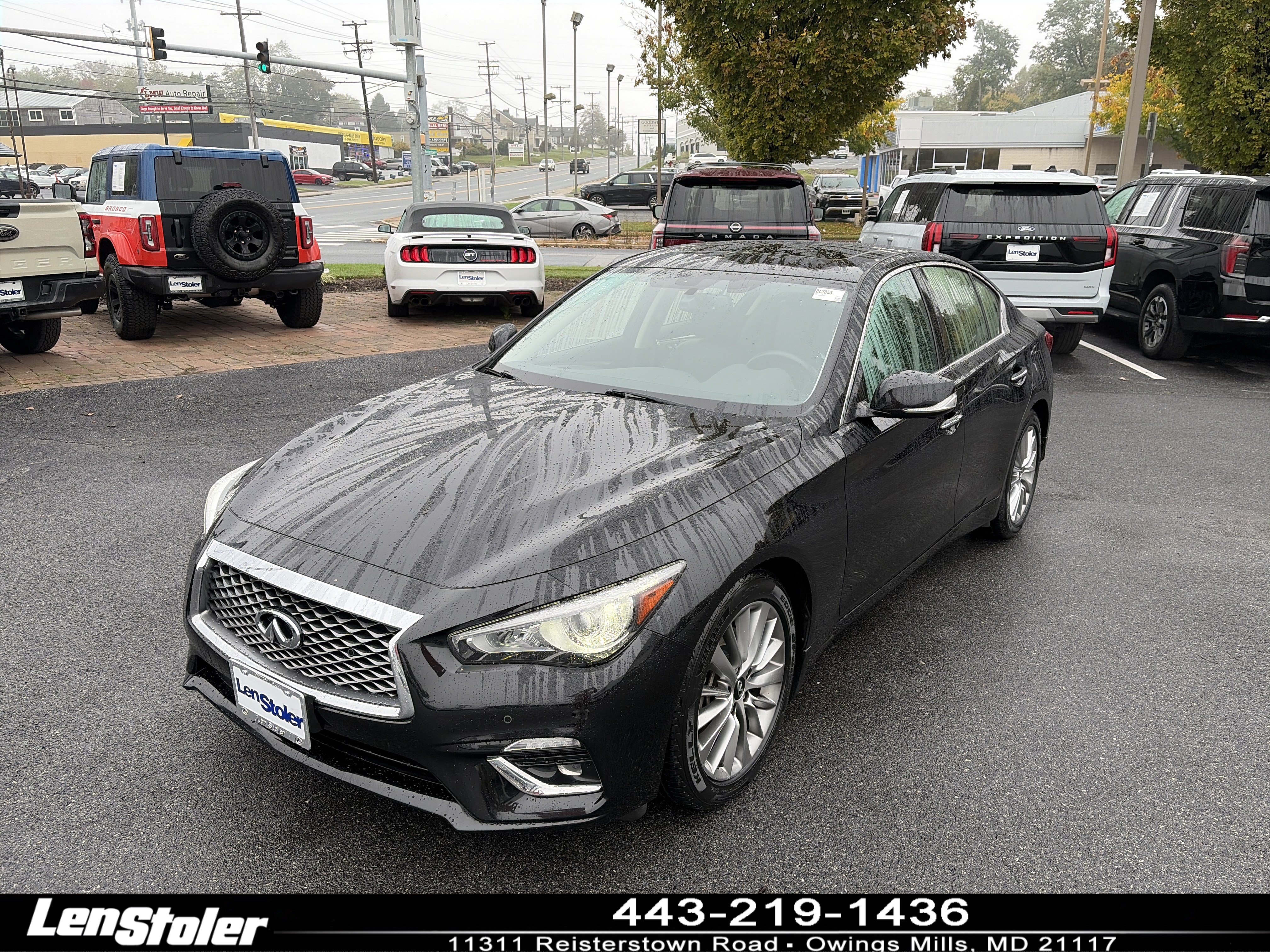 Used 2023 INFINITI Q50 Luxe w/ Cargo Package AWD/4WD image 1