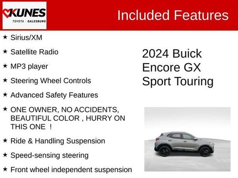 Used 2024 Buick Encore GX Sport Touring image 3