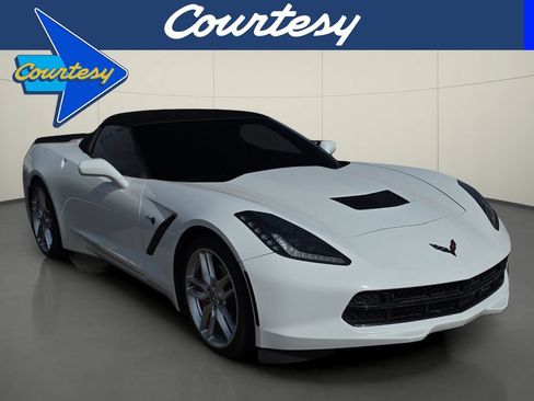 Used 2019 Chevrolet Corvette Stingray Convertible w/ 3LT Preferred Equipment Group RWD image 1