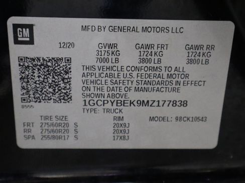 Used 2021 Chevrolet Silverado 1500 Custom image 33