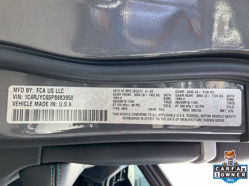Used 2023 Jeep Grand Cherokee Trailhawk AWD/4WD image 23