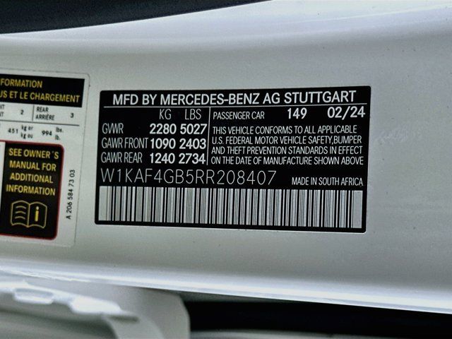 Certified 2024 Mercedes-Benz C 300 Sedan image 30