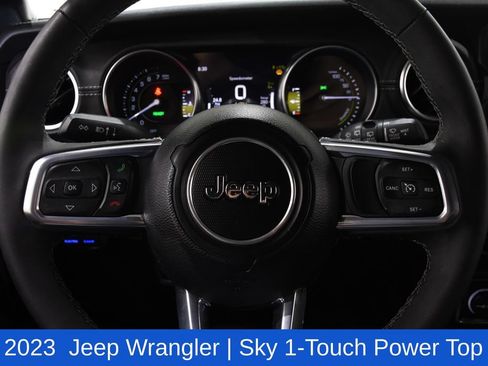 Used 2023 Jeep Wrangler Unlimited Sahara w/ Cold Weather Group AWD/4WD image 13