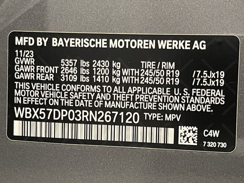 Certified 2024 BMW X3 xDrive30i w/ Convenience Package w/ZPA image 25