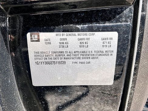 Used 2007 Chevrolet Corvette Convertible w/ Preferred Equipment Group image 15