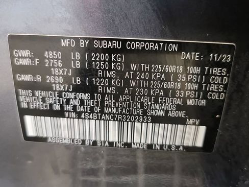 Used 2024 Subaru Outback Limited image 19