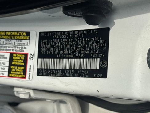 Used 2019 Toyota Camry SE image 44