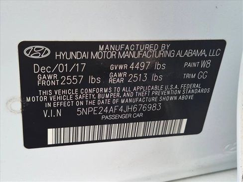 Used 2018 Hyundai Sonata SE FWD image 23