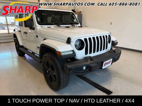 Used 2021 Jeep Wrangler Unlimited Sahara AWD/4WD image 1