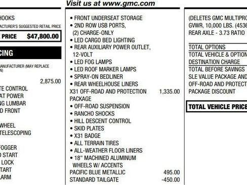 Certified 2021 GMC Sierra 2500 SLE w/ SLE Value Package; AWD/4WD image 2