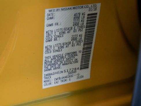 Used 2018 Nissan Titan PRO-4X w/ Pro-4x Convenience Package image 59