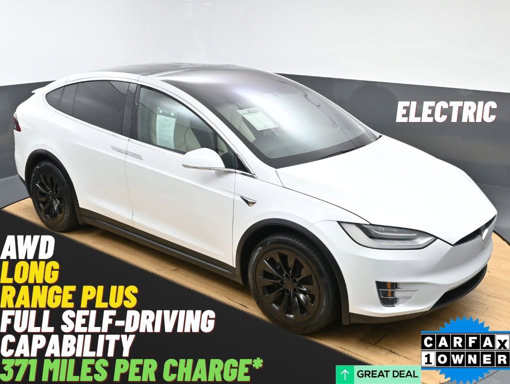 Used 2021 Tesla Model X Long Range AWD/4WD image 1