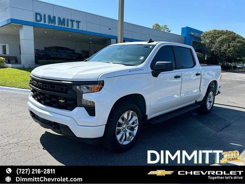 Certified 2024 Chevrolet Silverado 1500 Custom RWD image 1