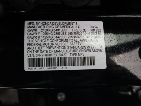 Certified 2024 Honda Passport Black Edition image 36