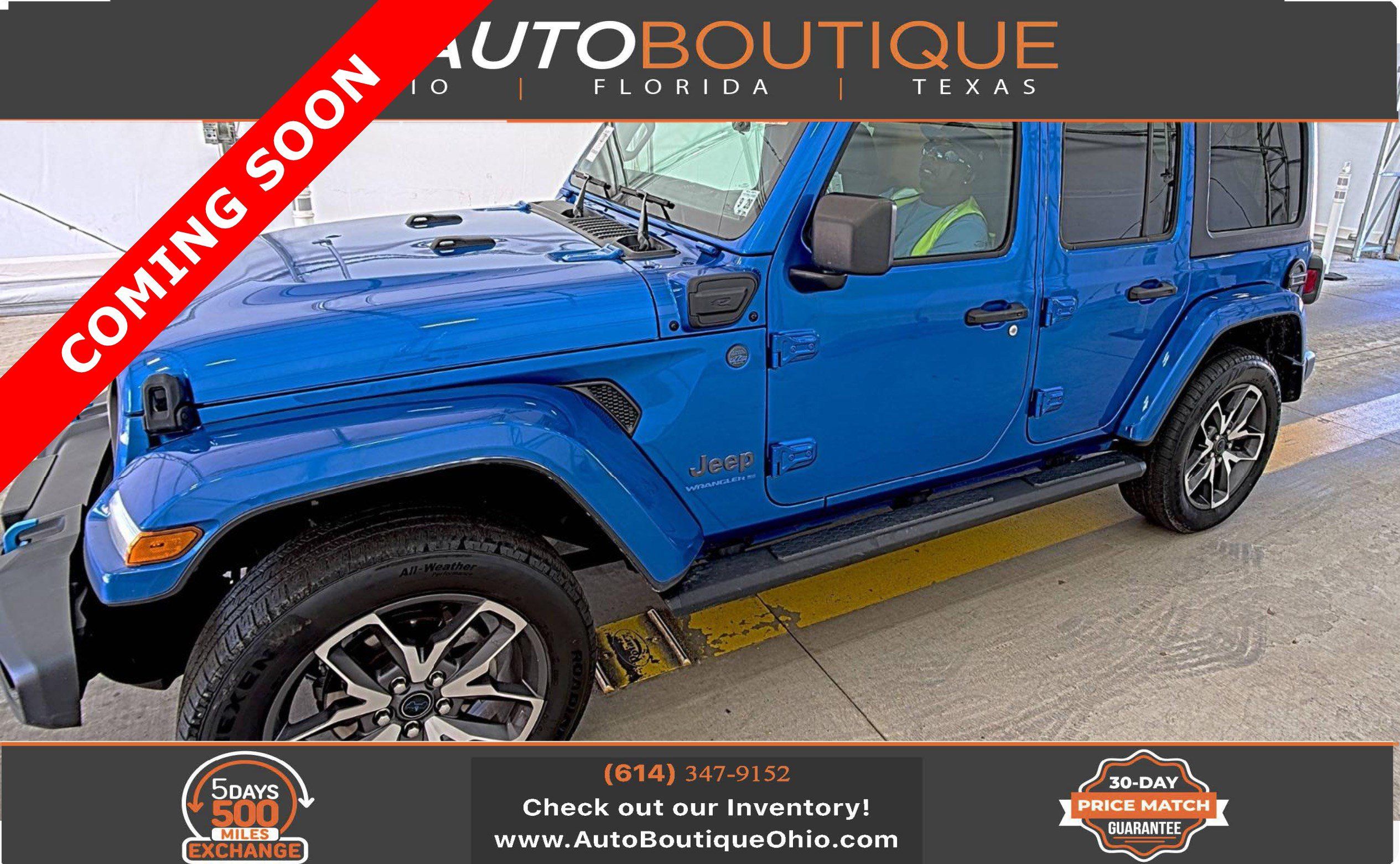 Used 2024 Jeep Wrangler Unlimited w/ Dual Top Group AWD/4WD image 1
