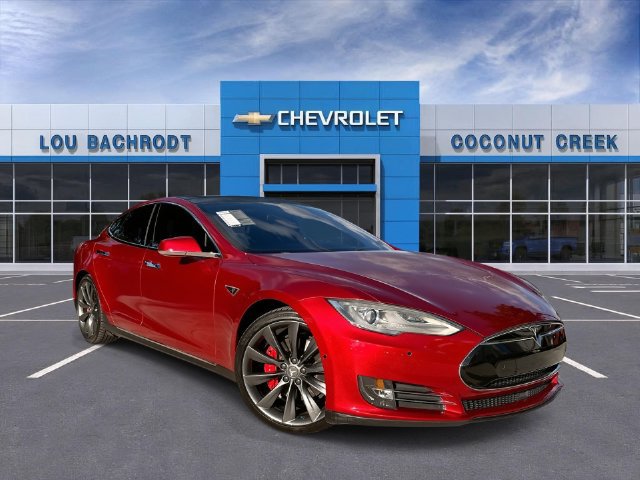 Used 2015 Tesla Model S 85D AWD/4WD image 1