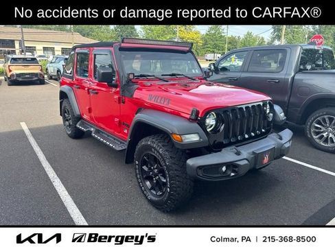 Used 2020 Jeep Wrangler Unlimited Sport AWD/4WD image 2
