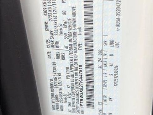 New 2026 Ford Transit 350 148 High Roof Extended w/ Load Area Protection Package image 16