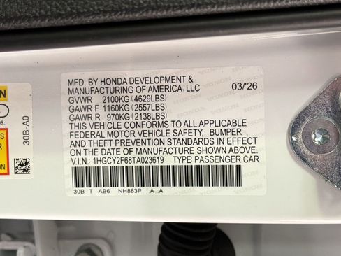 New 2026 Honda Accord EX-L image 20