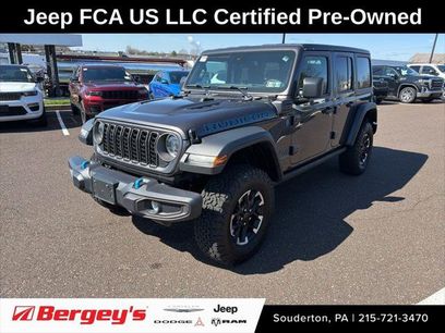 Certified 2025 Jeep Wrangler Unlimited Rubicon 4xe w/ Safety Group