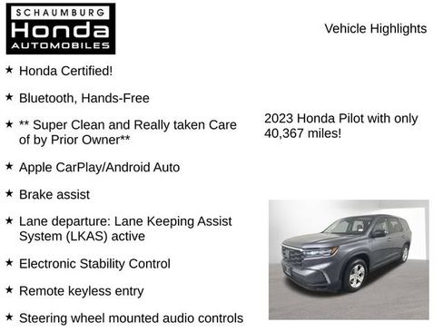Used 2023 Honda Pilot LX image 14