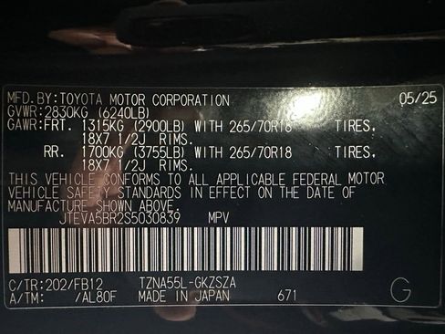 Used 2025 Toyota 4Runner TRD Off-Road image 11