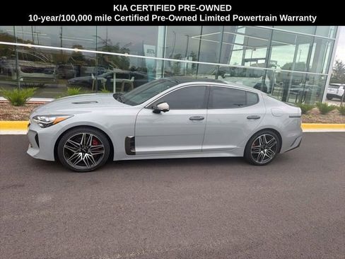 Certified 2022 Kia Stinger GT2 w/ Red Interior Color Package AWD/4WD image 3