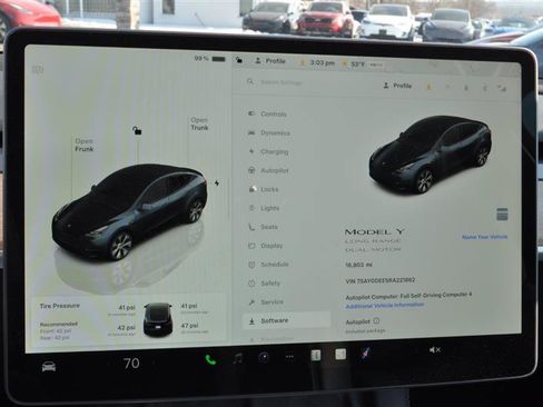 Used 2024 Tesla Model Y Long Range AWD/4WD image 14