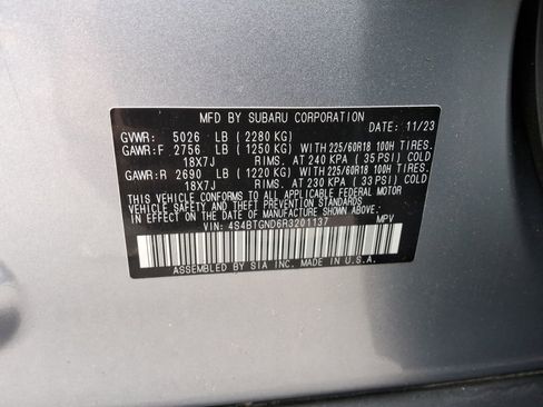 Used 2024 Subaru Outback Limited XT image 38