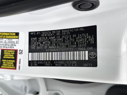 Used 2026 Toyota Camry SE w/ Multimedia Upgrade Package FWD image 33