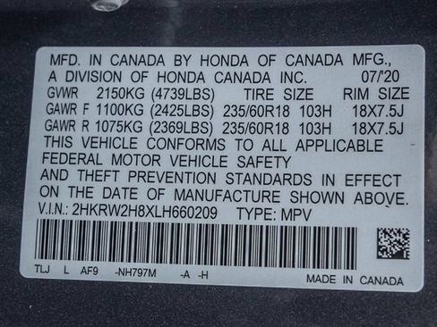 Used 2020 Honda CR-V EX-L image 29